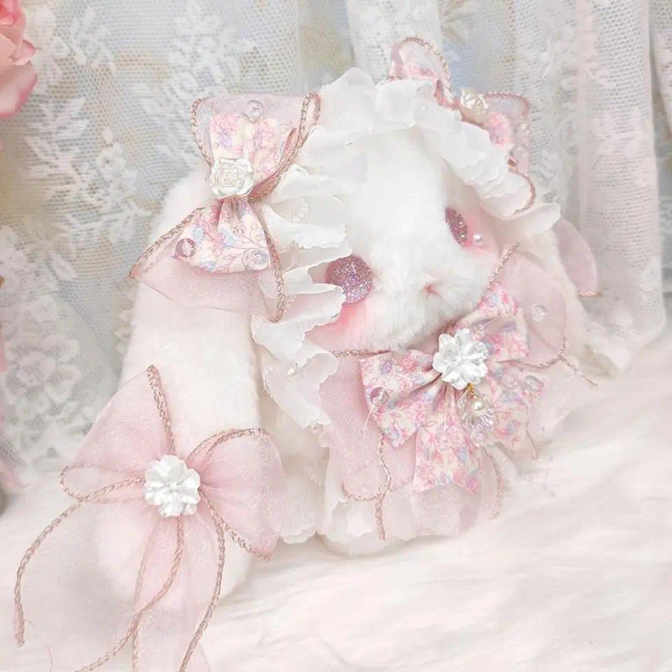 Cute Bunny Bag Princess Lolita Crossbody Bags Long-eared Rabbit Sweet Purse