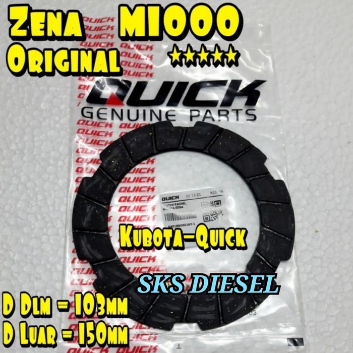 M1000Facing Clutch Shoe Kain Klos Kampas Kopling Traktor Quick Zena