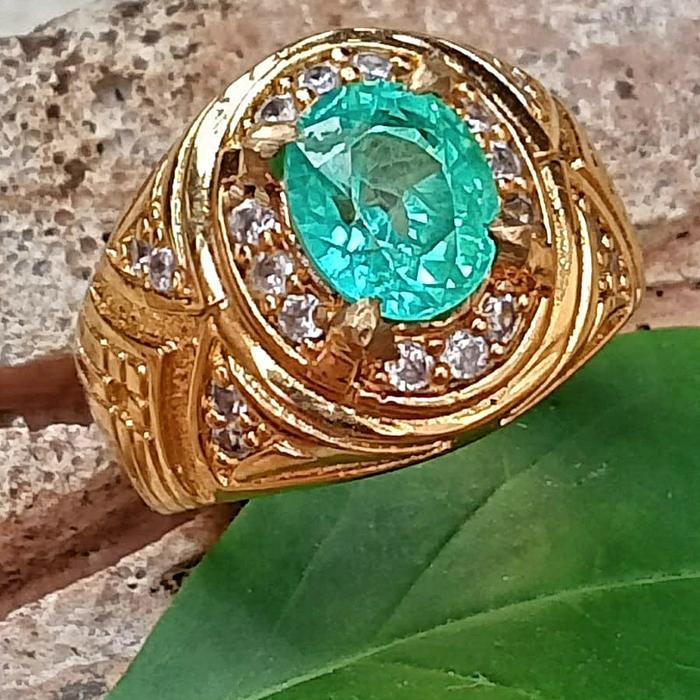 CINCIN PERMATA ZAMRUD COLOMBIA ORIGINAL