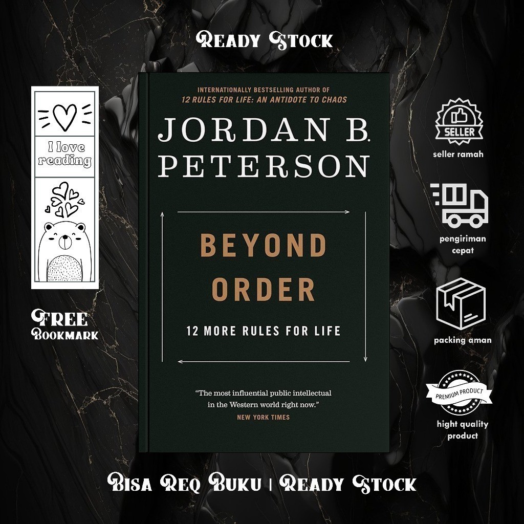 Beyond Order: 12 More Rules for Life by Jordan B. Peterson (English/Indonesia)