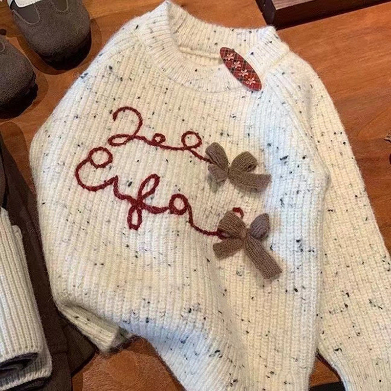 JELLY RIBBON -- KIDS SWEATER KNIT WOOL BLEND WINTER OUTFIT SWITER RAJUT ANAK