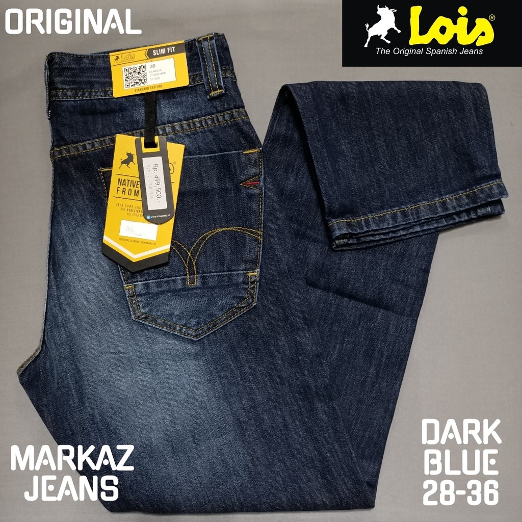 LOIS - Celana Jeans Pria - Celana Panjang Lois - Jeans Lois Pria Terbaru - MARKAZ JEANS