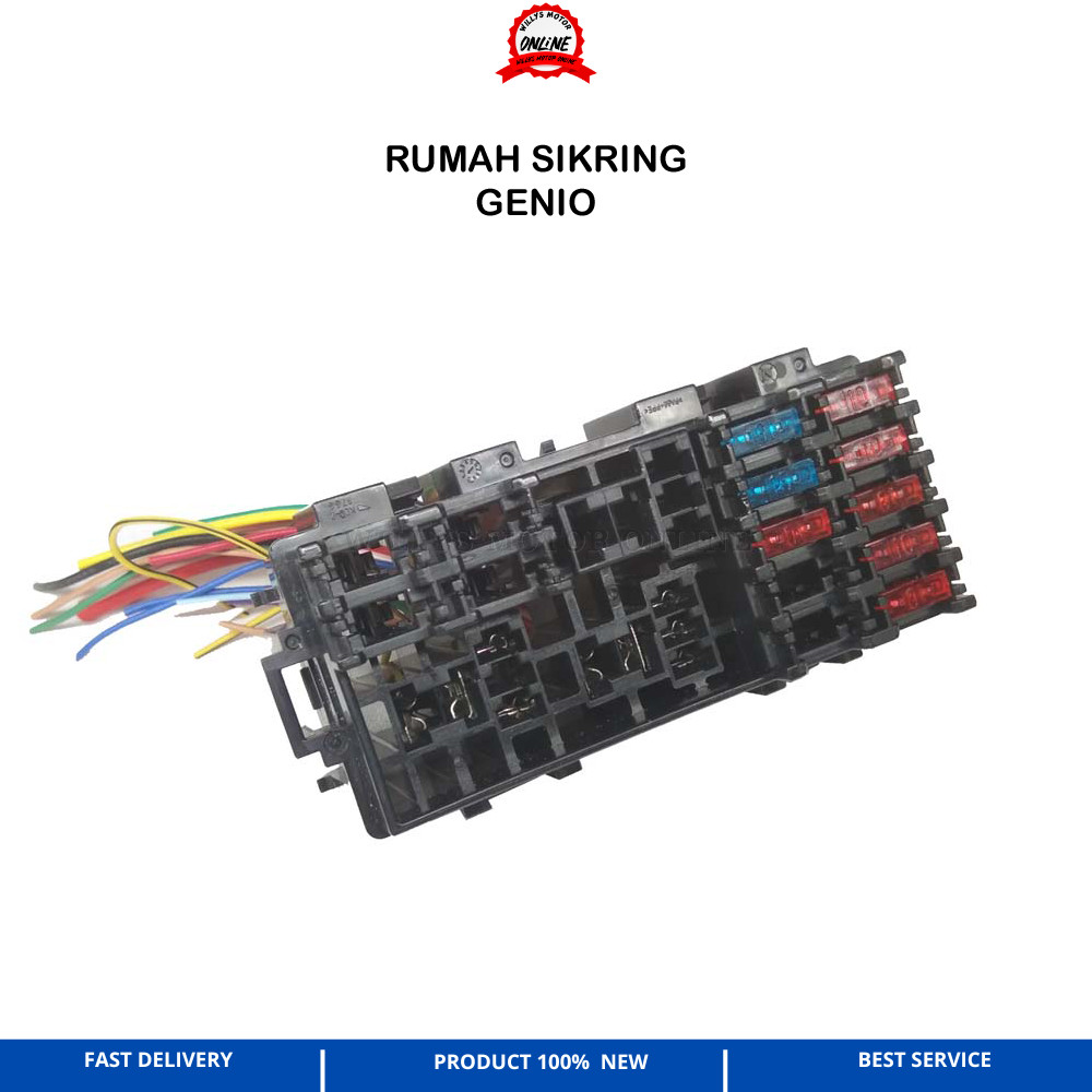 BOX SIKRING GENIO BEAT LED BOX FUSE GENIO RUMAH SIKRING SEKRING GENIO