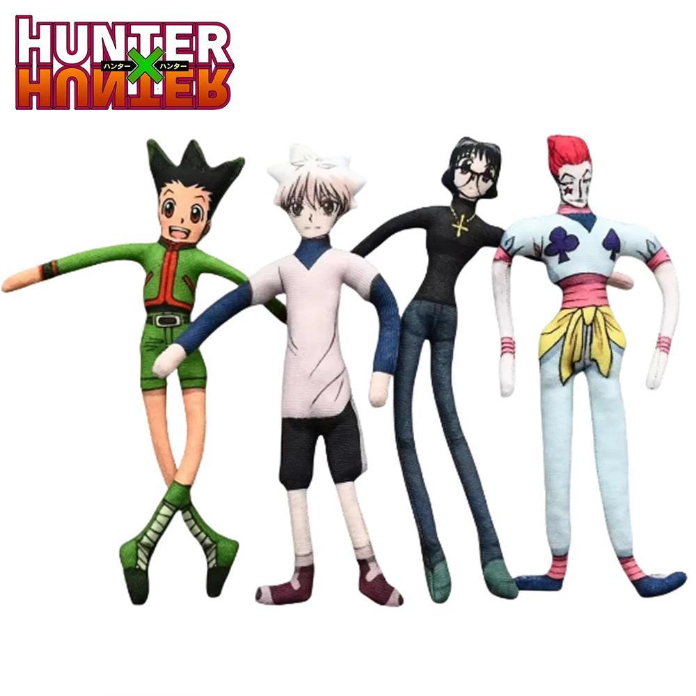 Anime Hunter Killua Zoldyck Cosplay Plush Stuffed Dolls Twistable Iron Wire Cotton Doll