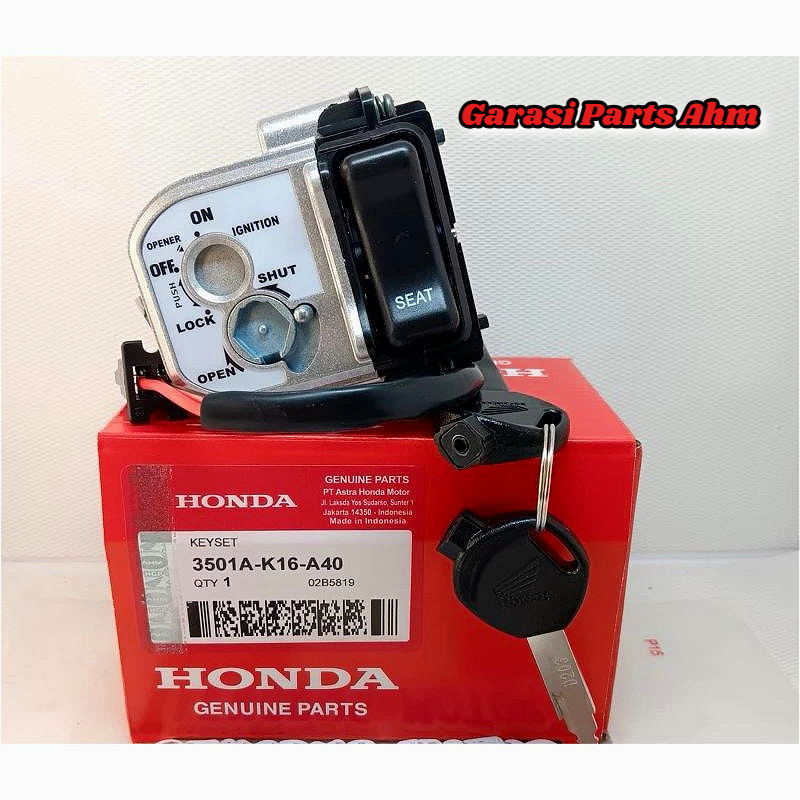 PAKET KUNCI KONTAK SET SCOOPY FI K16,SCOOPY INJECTION