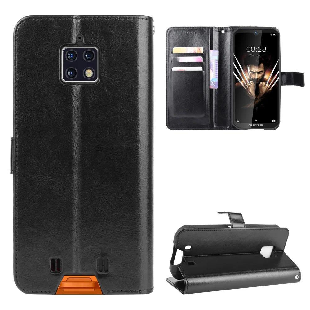 For OUKITEL WP6 WP 5 6 13 15 18 12 16 19 PRO Case Retro PU Leather Wallet Flip Cover OUKITEL C31 C25