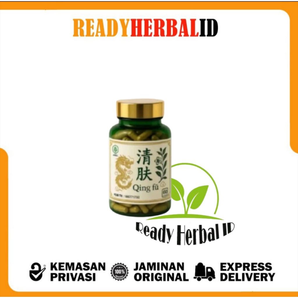 QING FU OBAT GATAL || QING FU Herbal Atasi Gatal Kulit || QingFu Kapsul Herbal Untuk Kulit Sehat ||