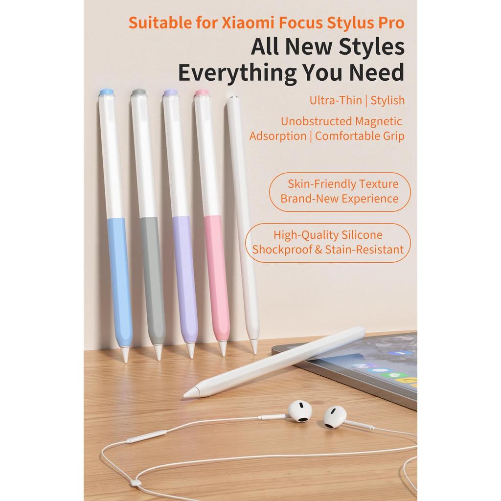 For Xiaomi Focus Stylus Pro Tablet Pen Cover Silicone Stylus Pen Cover for Xiaomi Focus Stylus Pro P