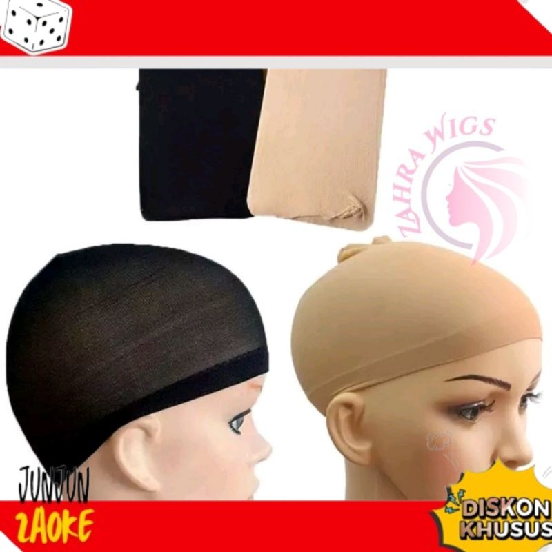 NICE WIG CAP HAIRNET UNTUK PAKAI WIG MODEL STOCKING COS