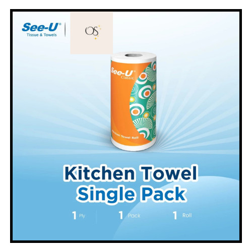 Tisu See - U Kitchen Towel Classic / See U Kitchen Towel / Tisu Kitchen Towel
