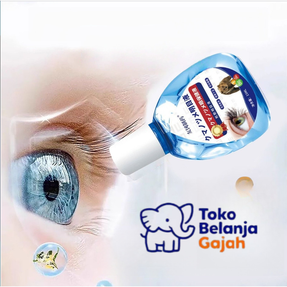 obat tetes mata blueberry lutein larutan nutrisi perawatan matakelelahan mata/Mata kering/Mata merah