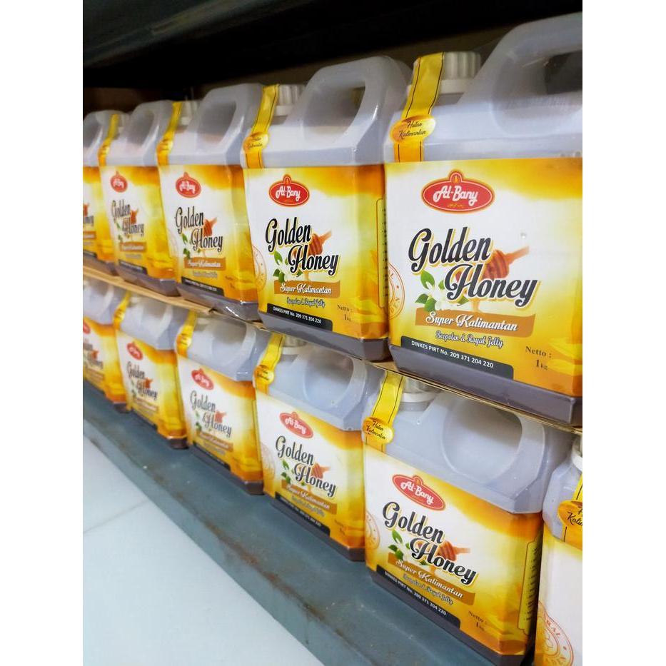 MADU ASLI SUPER KALIMANTAN AL BANY GOLDEN HONEY 1 KG Terlaris