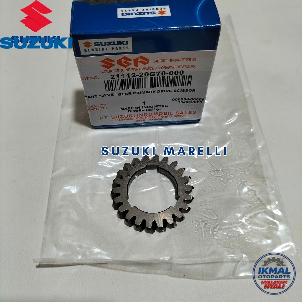 GEAR GIGI PRIMARY PRIMER DRIVE SHOGUN 125 FD 125 ARASHI AXELO ORIGINAL SGP