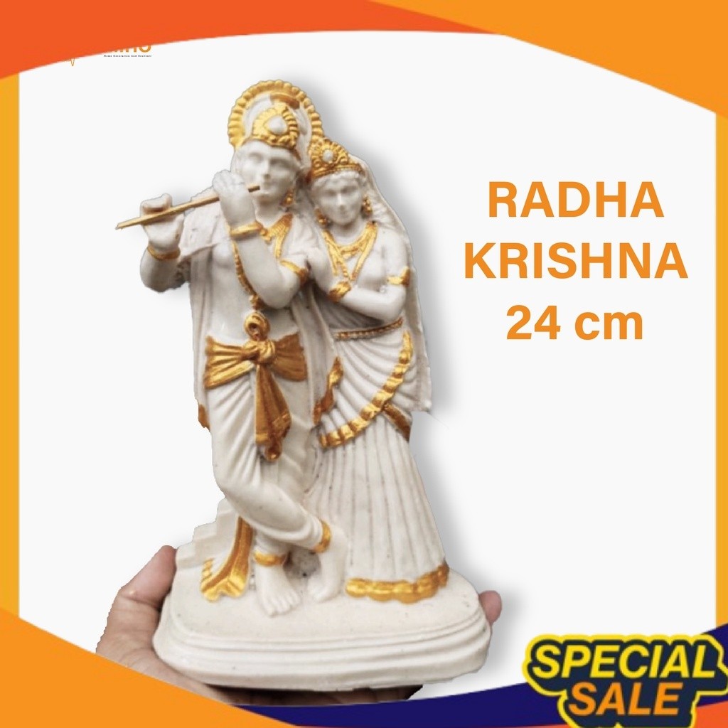 Patung Radha Krishna - Patung Radha & Krishna - Patung Krisna - Patung Dewa Krishna - Krishna - Kris