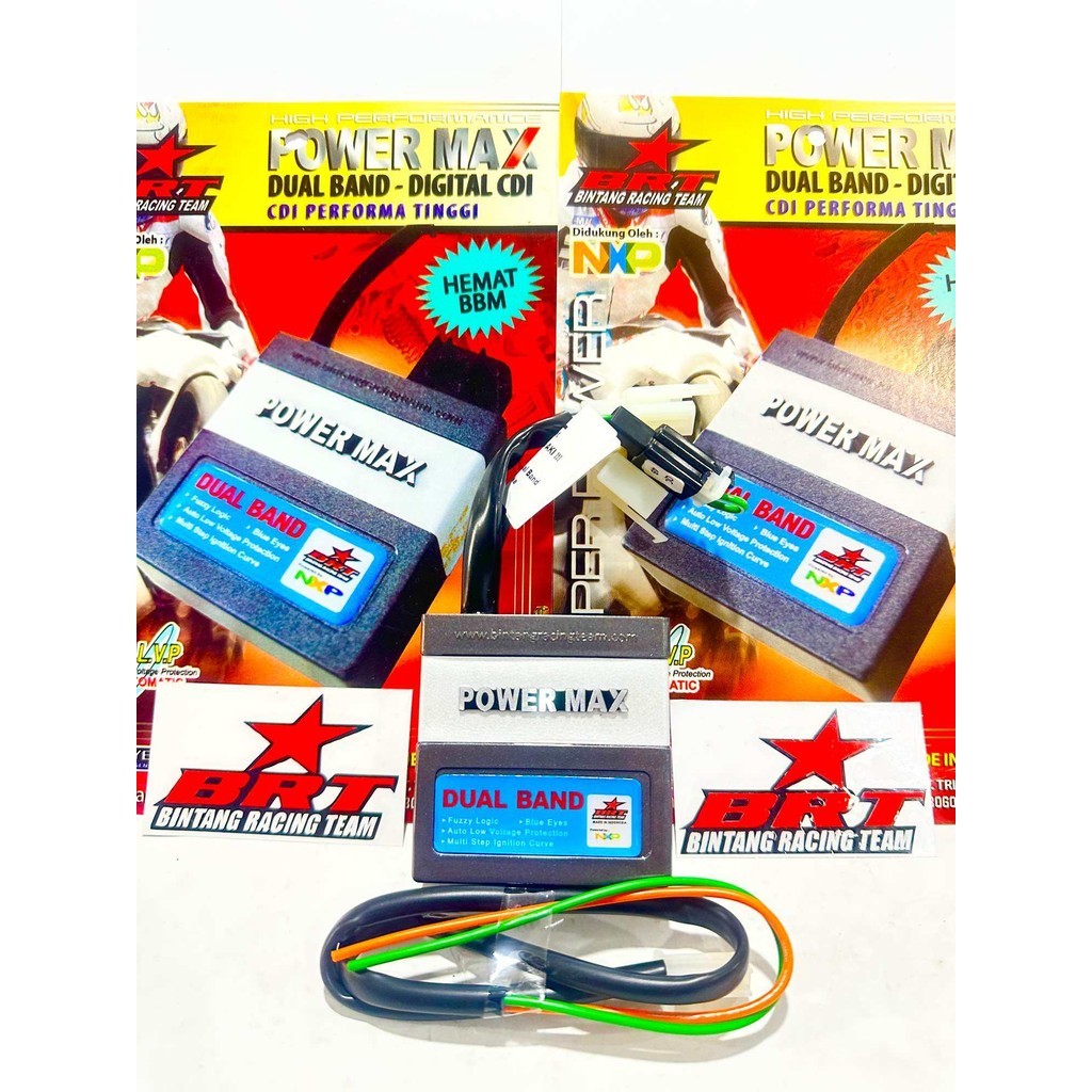 Cdi blade 110 revo absolut 110 supra helm in CDI BRT dual band power max garansi 100% asli original 
