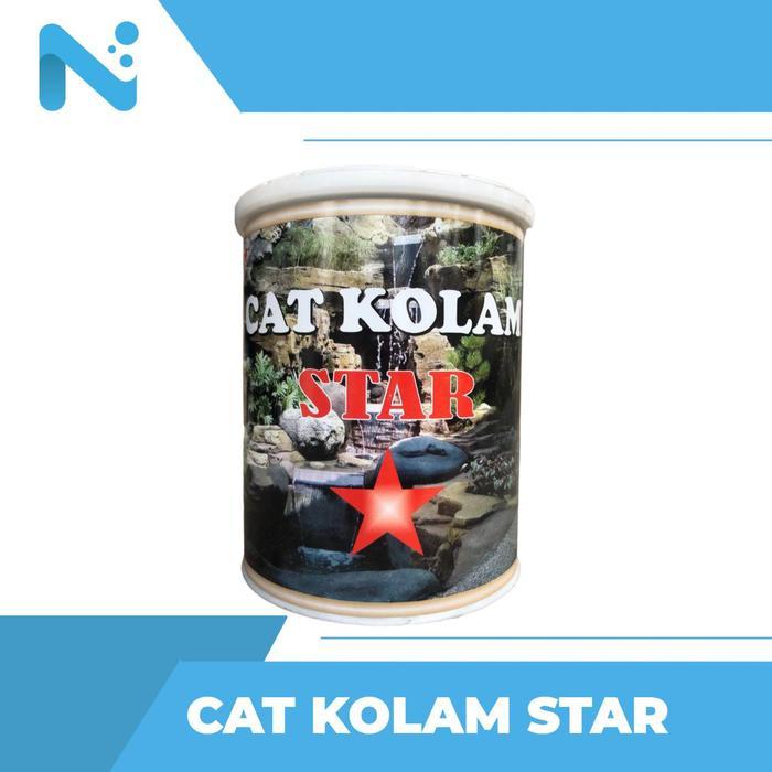 CAT KOLAM STAR ANTI BOCOR - Hitam