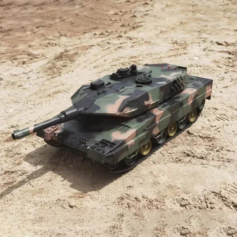 Hot Henglong 1/24 Scale Abrams M1a2 Us Battle Tanks Airsoft Panzer Rc Model Remote Control Military 