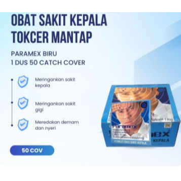 1 BOX PARAMEX MERINGANKAN SAKIT KEPALA DAN GIGI --
