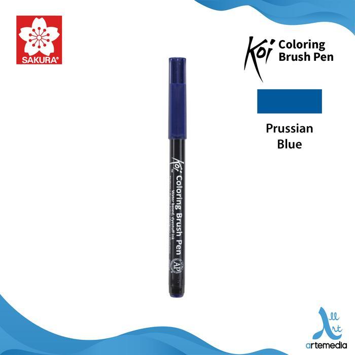 Aksesoris Terlaris= Sakura Koi Coloring Brush Pen Waterbased Flexible Tip  Japan | Untuk Menggambar,