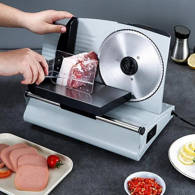 Meat Slicer Otomatis Mesin Pengiris Iris Daging Beku Semi Otomatis