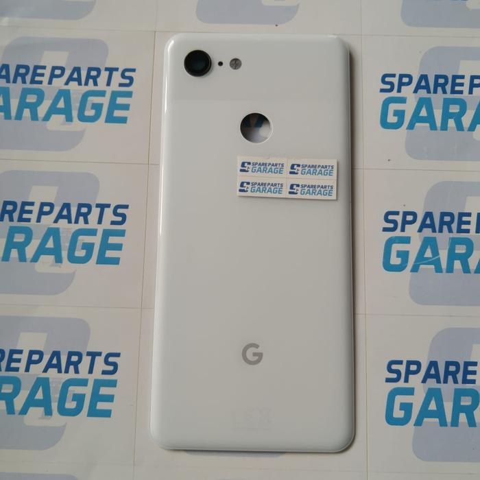 BACKDOOR GOOGLE PIXEL 3 / PENUTUP BELAKANG GOOGLE PIXEL 3 ORIGINAL - Putih