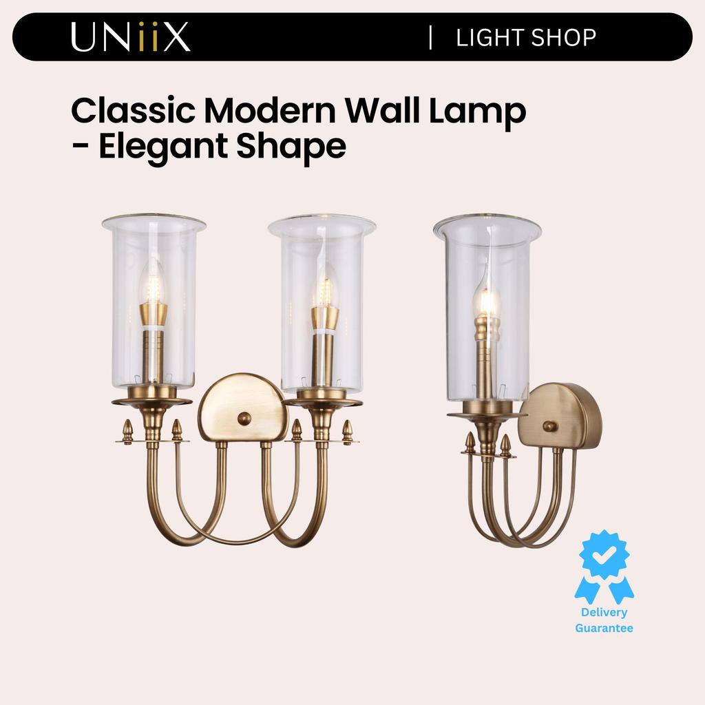 UNiiX -  LD6111 | Lampu Dinding Klasik Modern Lampu Dinding Amerikan Klasik Untuk Ruang Tamu dan Kam