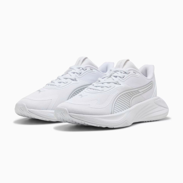 PUMA Sepatu Olahraga Training / Gym Wanita PWR Hybrid TR Wns PUMA White-PUMA Silver - 310477 16