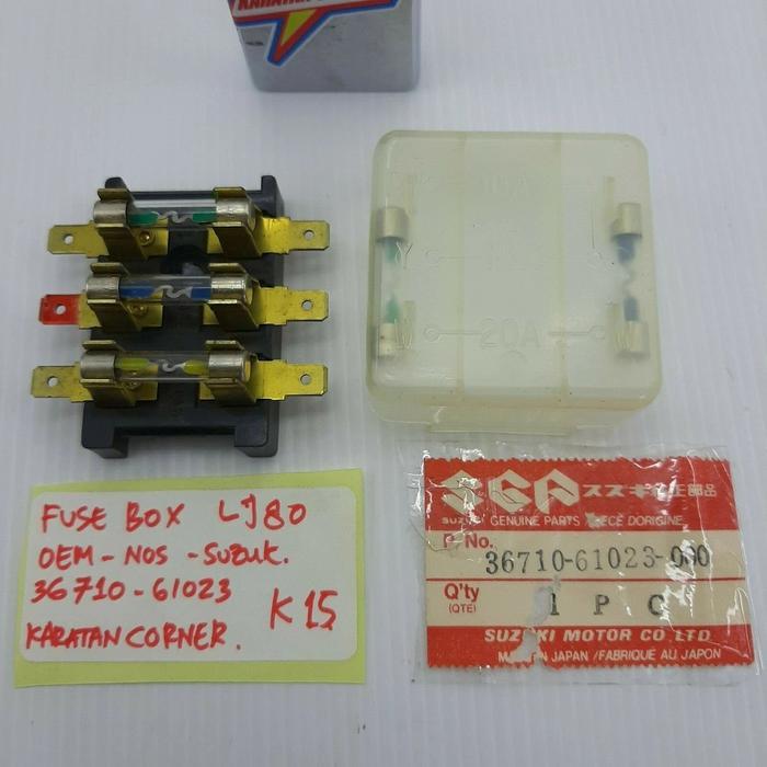 Fuse Box Mobil Suzuki Lj80 Original Genuine Suzuki Part Fits LJ20 LJ10 LJ40 LJ50 - JPN quality