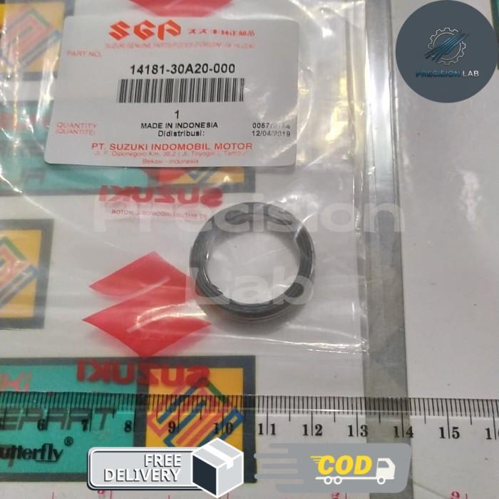 Suzuki Parts 14181-30A20-000 Gasket Pipa Knalpot Depan Suzuki Shogun 110 Ori - Not Specified