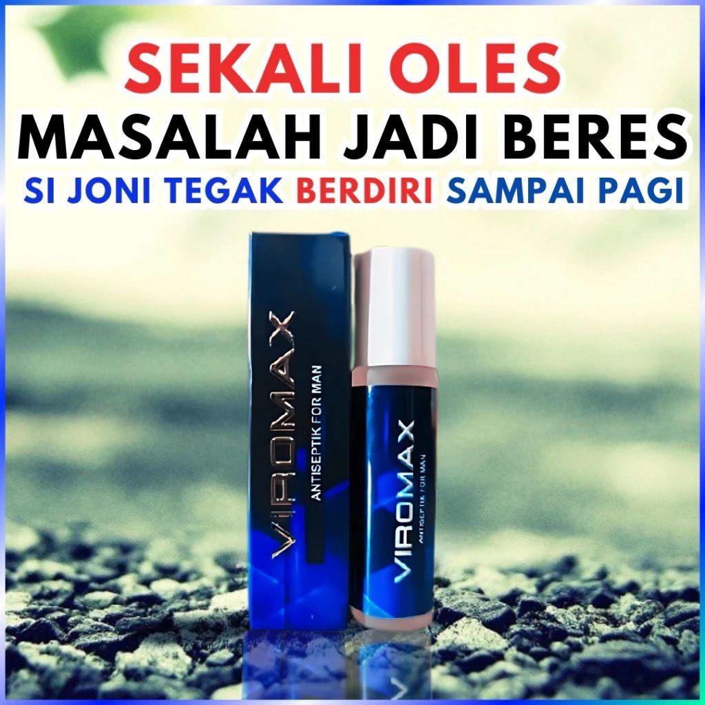 0BAT KUAT PRIA TAHANLAMA VIROMAX 100%ORIGINAL BPOM HERBAL AMPUH BANTU RAWAT AREA PRIBADI LAKI-LAKI