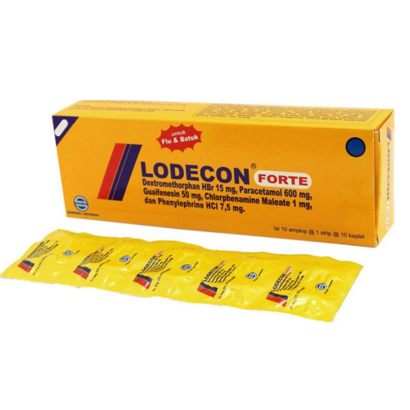LODECON FORTE 1 STRIP @ 10 KAPLET