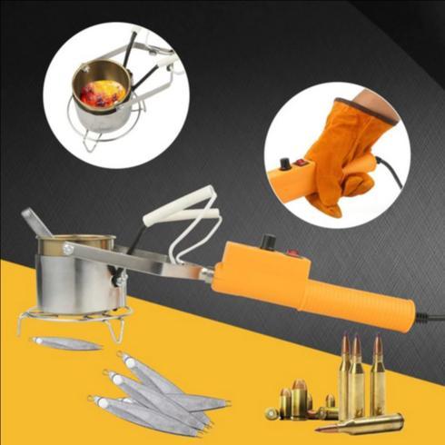 Tungku Pelebur Logam Timah Solder Besar Pot Solder Portable 300watt