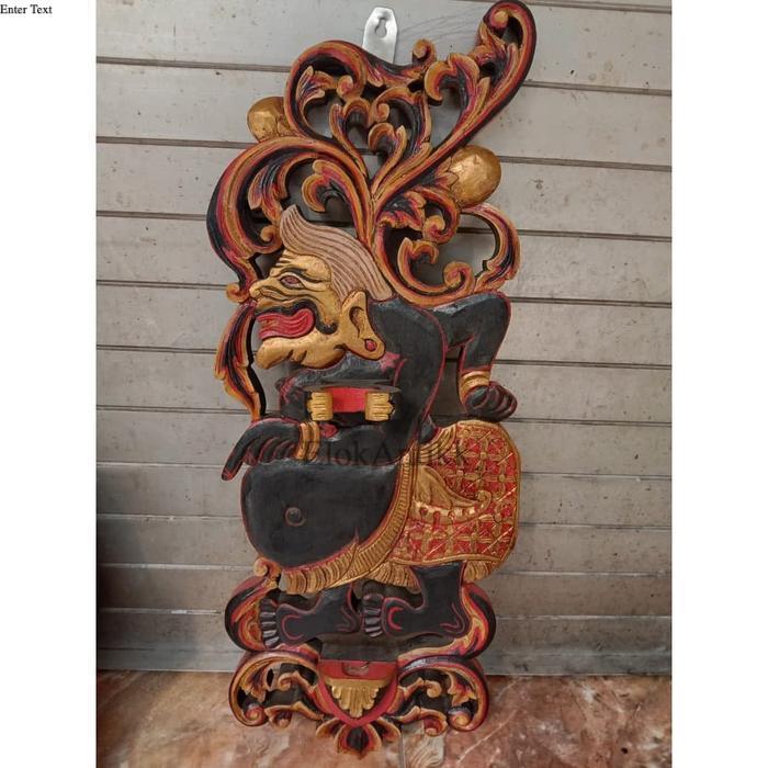 Blawong Tempat Keris Sunggingan Ukir Wayang Semar