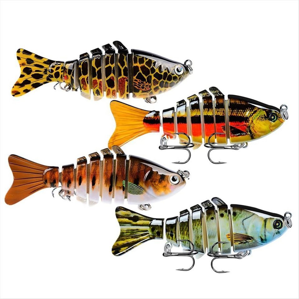 3D Swimming Bait for Freshwater & Saltwater,Robotic Fishing Lure, Fishing Gear Attracts Fishing Lure