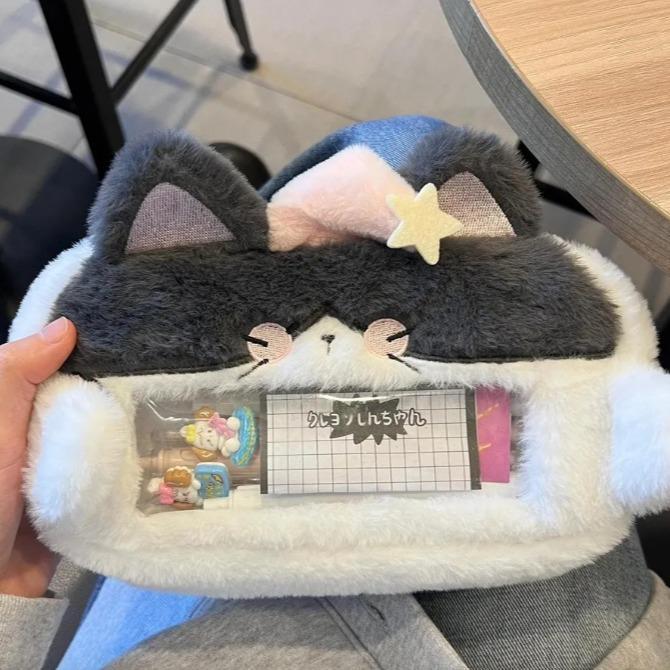 Kotak Pensil Pouch Bag Tempat Pensil BONEKA SNOW PENGUIN PINGU CUTE EDITION Tempat Penyimpanan Lucu 