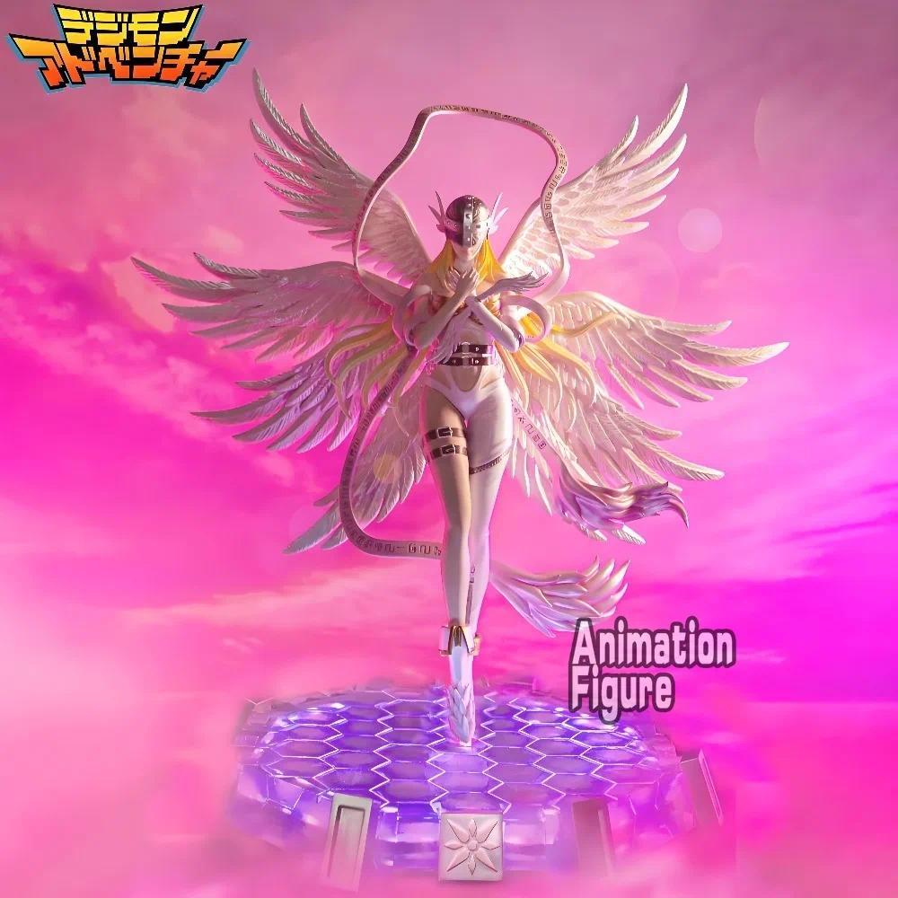 26cm/10.24in Anime Digimon Adventure Figure Angewomon Action Figures Pvc Collection Model Toys for C