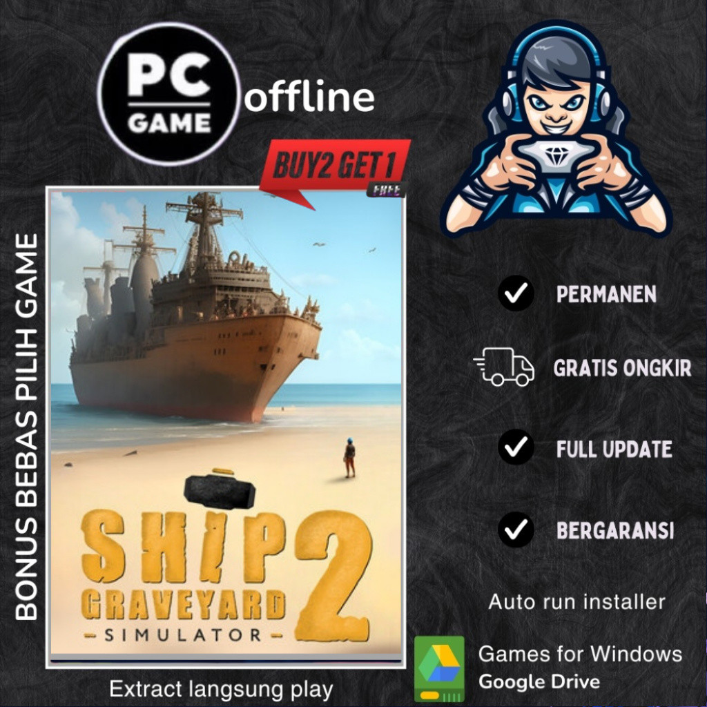 SHIP GRAVEYARD SIMULATOR 2 - GAME PC - GAME LAPTOP - GAME OFFLINE