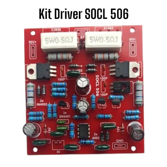 Kit Driver Super OCL 506 Mono Untuk Amplifier Rumahan | SOCL 506 socl  506 driver  ocl