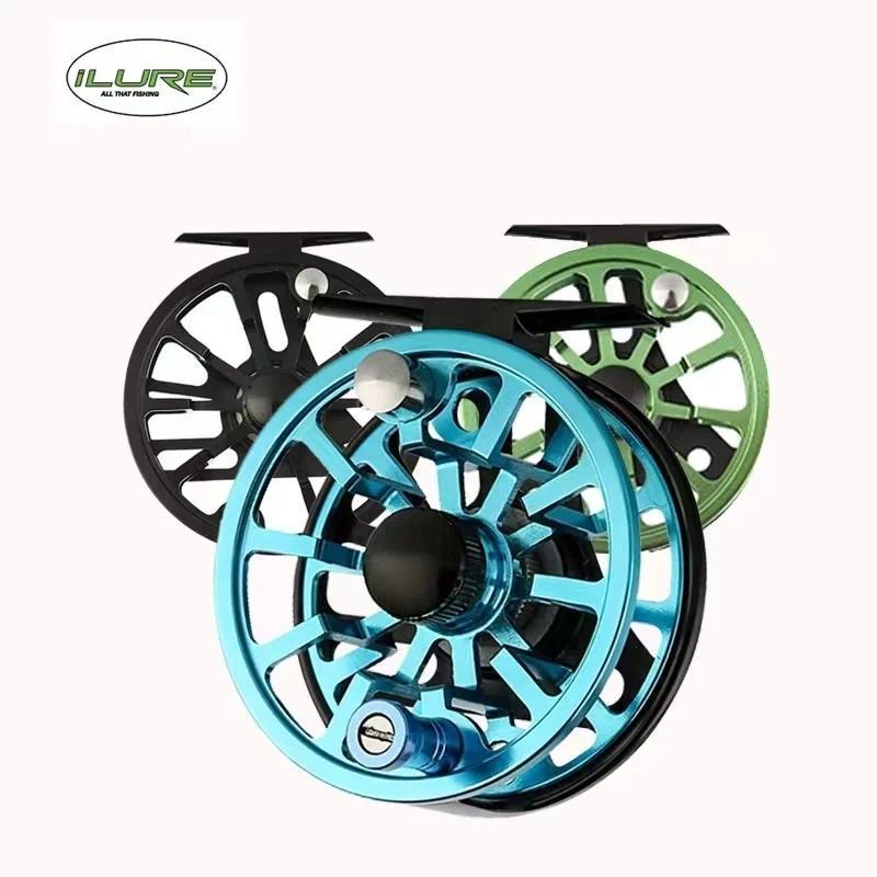 Fly Fishing Rod Reels 3/4/5/6/7/8WT CNC Machined Alloys Fishing Wheel Reels Baitcasting Reels Powerf