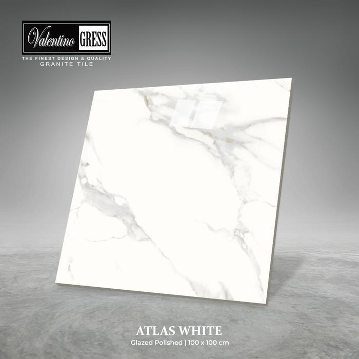GRANITE VALENTINO GRESS 100x100 CM - ATLAS WHITE