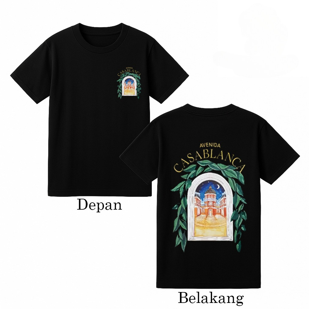 Casablanca / Kaos Murah / Kaos Cowok / Kaos Cewek - A08