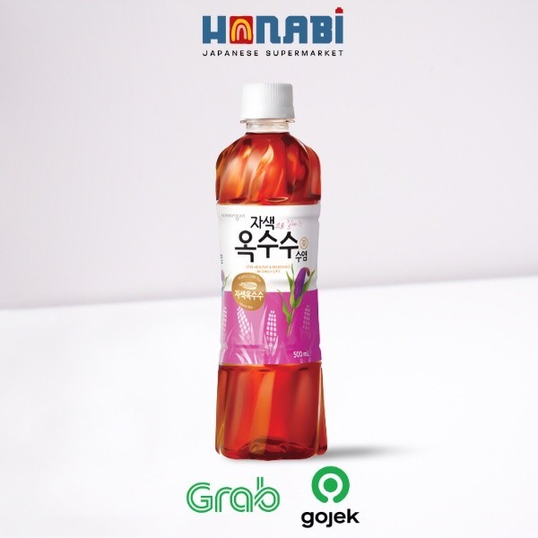 Woongjin Purple Corn Tea 500ml – Kesegaran Alami Teh Jagung Ungu Korea yang Menyehatkan Made In Kore