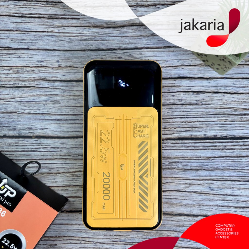 UMAXXI PRO PowerBank 20000mah Mechanic Original Super Fast Charging Transformer Power Bank  PD 22.5 