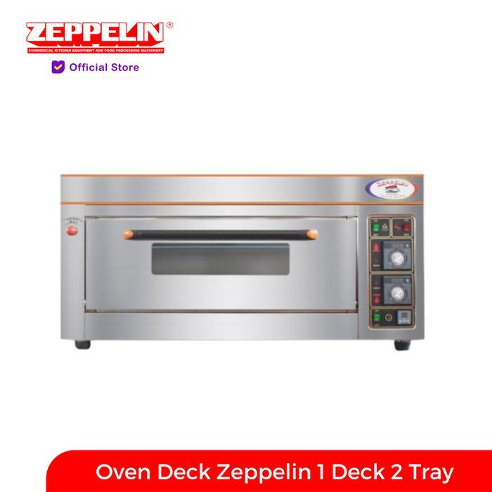 MEGA SALE Zeppelin Oven Deck Gas 1 Pintu 2 Loyang