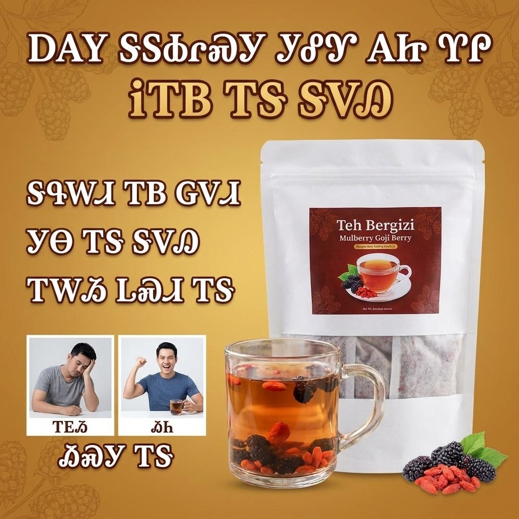 Tingkatkan Kesehatan Ginjal Teh Kesehatan Murbei Dan Goji Berry Teh/Herbal/Murbei/Goji Berry/Ginjal