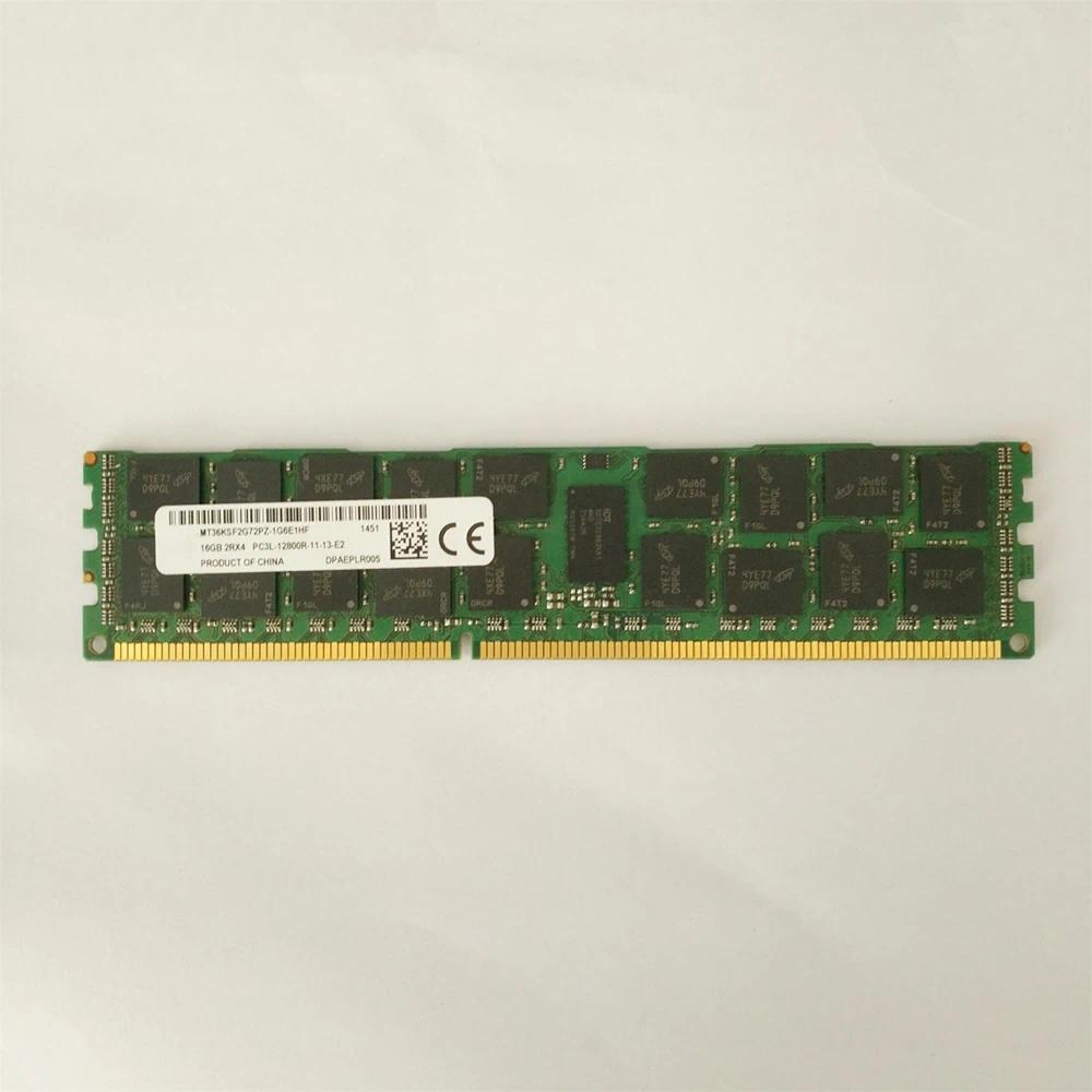 1PCS  MT36KSF2G72PZ-1G6E1HF For MT RAM 16G 16GB 2RX4 DDR3L PC3L-12800R 1600 Memory High Quality Fast