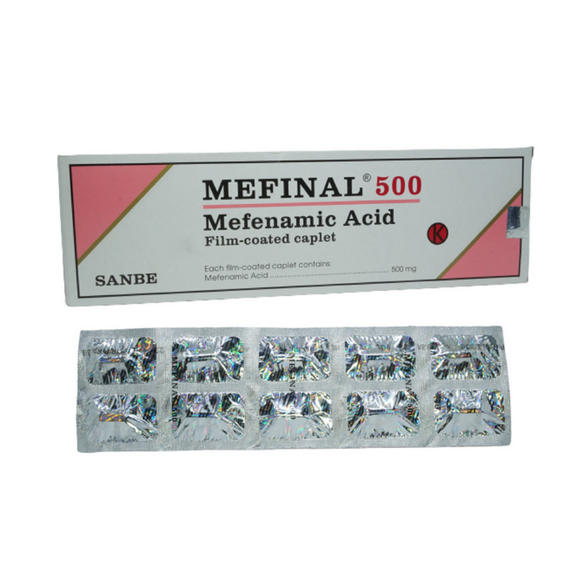 MEFINAL 500MG 1 STRIP 10 CAPSUL