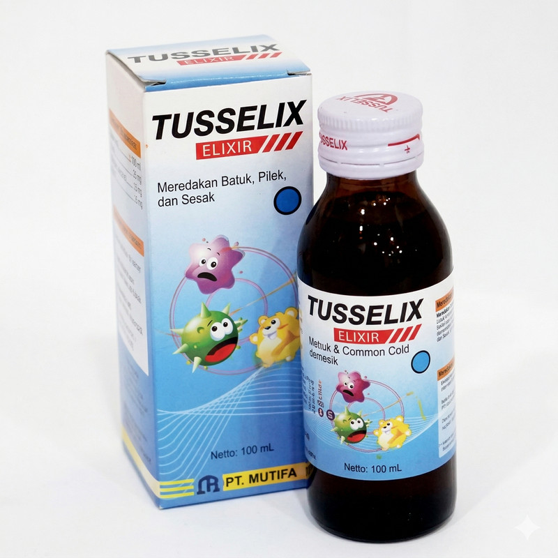 TUSSELIX DM SIRUP 1 BOTOL @ 60 ML