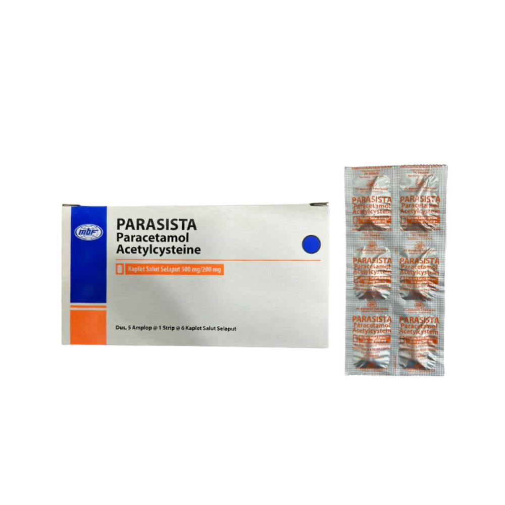 PARASISTA 1 STRIP @ 6 KAPLET SALUT SELAPUT