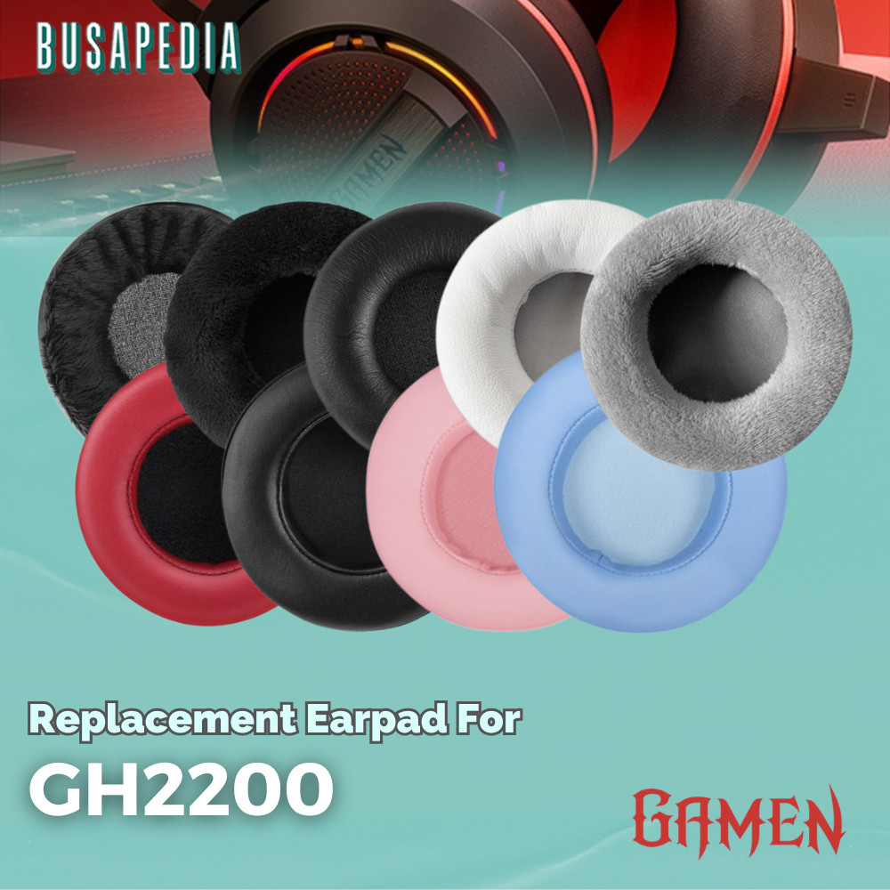 Earpad Earcup Earcushion Gamen GH2200 GH 2200 Busa Bantalan Foam Pads